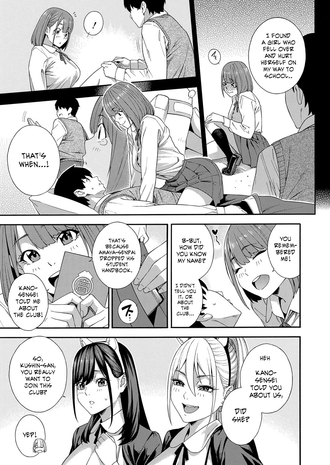 Hentai Manga Comic-Blowjob Research Club-Chapter 3-15